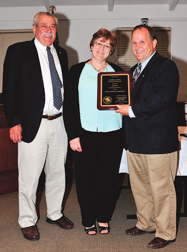 Community Service Awards Lauren Stuck and Fran Armentano